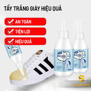 Chai tẩy ố đế giày, tẩy ố vàng trên nhựa, cao su