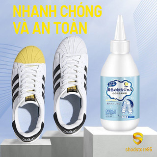 Chai tẩy ố đế giày, tẩy ố vàng trên nhựa, cao su