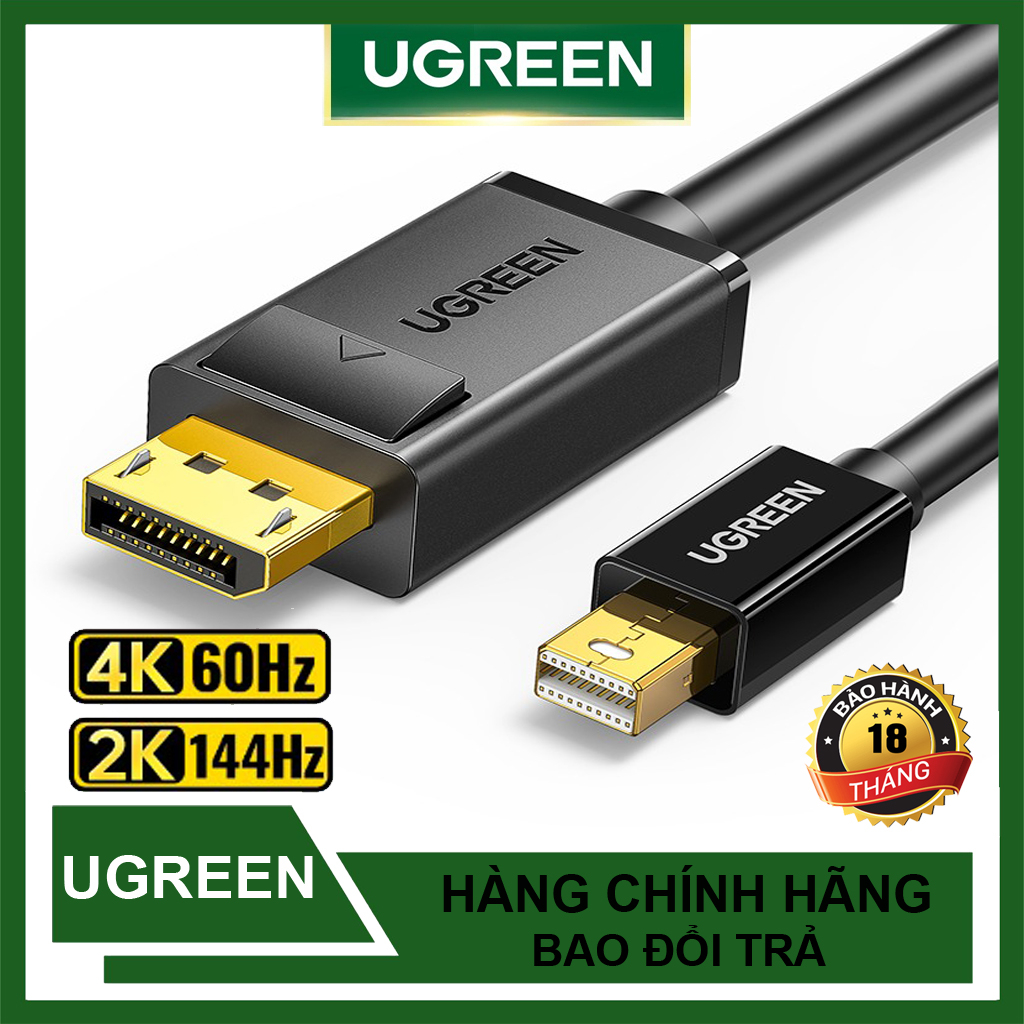Dây Cáp chuyển đổi Mini Displayport sang Displayport UGREEN phân giải ...