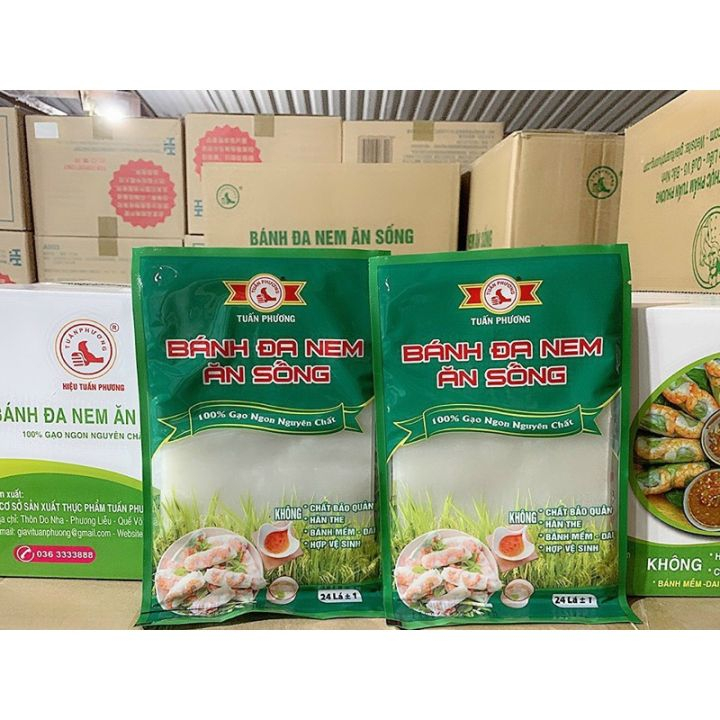 1 tập lá bánh đa nem cuốn ăn sống | Shopee Việt Nam