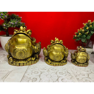 Cóc Thiềm Thừ 1 Sừng Phong Thuỷ  Lộc bằng đồng