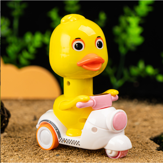 Đồ chơi vịt con đi xe máy chạy ấn đầu chạy cực mượt | Shopee Việt Nam
