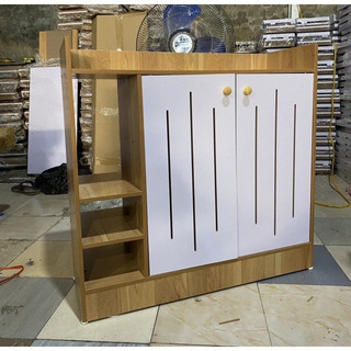 Tủ Giày Gỗ Có Cánh DQ HOME Đa Năng Để Đồ Dùng Cá Nhân Giúp Sắp Xếp Không Gian dễ dàng lắp ráp kích thước 80x80x30