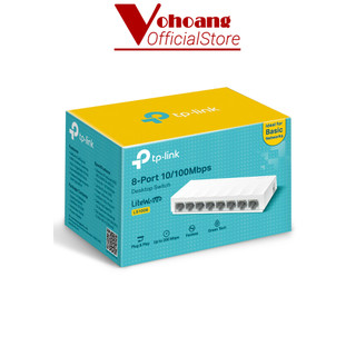 Thiết bị mạng Switch chia mạng 8 cổng TP-Link LS1008 10/100Mbps Bảo hành 2 năm - Hàng Chính Hãng