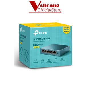 Bộ chia mạng Switch chia mạng LAN 5 cổng TP-Link LS105G Vỏ kim loại cổng Gigabits 10/100/1000Mbps