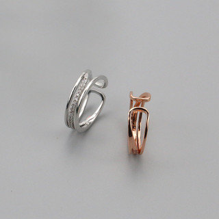 [FreeShip]Nhẫn bạc Ý 925 đính đá Hàn Quốc