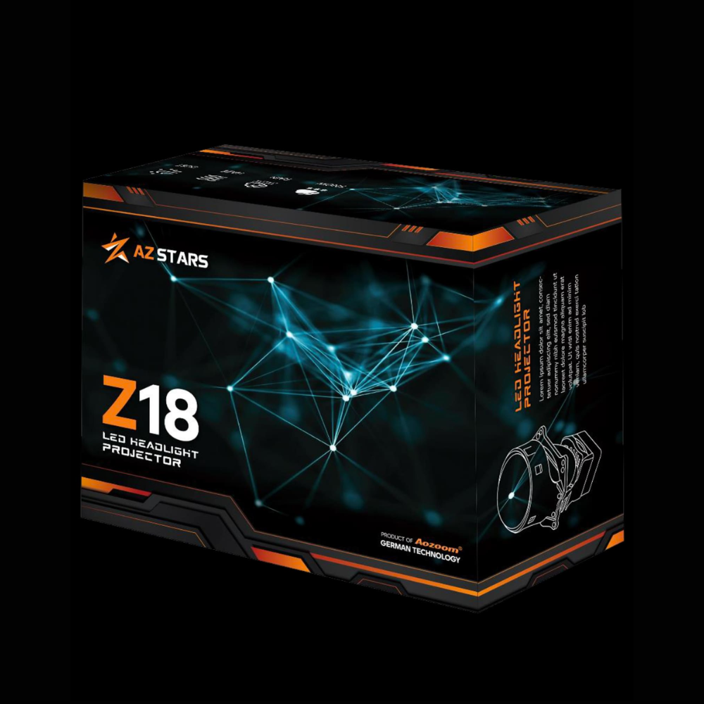 Đèn LED LIGHT Z18 AOZOOM - Dành cho xe ô tô | Shopee Việt Nam