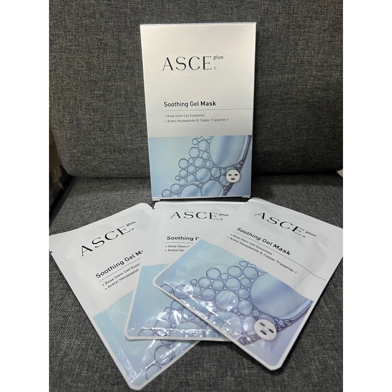 Mask ASCE plus Soothing Gel mặt nạ siêu phục hồi, làm mát, làm dịu da,  chống lão hóa