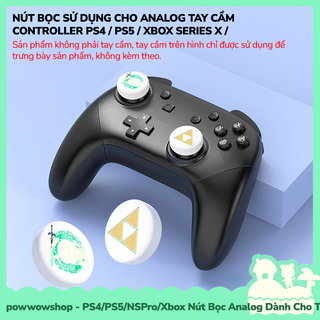 [Sẵn VN - Hỏa Tốc] NSPro/PS4/PS5/Xbox Set 2 Nút Bọc Dành Cho Analog Tay Cầm Controller Phong Cách Game Anime Manga