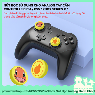 [Sẵn VN - Hỏa Tốc] NSPro/PS4/PS5/Xbox Set 2 Nút Bọc Dành Cho Analog Tay Cầm Controller Phong Cách Game Anime Manga
