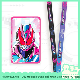 [Sẵn VN - Hỏa Tốc] Dây Đeo Thẻ / Bao Thẻ Nhân Viên Nhựa ABS Phong Cách Anh Hùng Siêu Nhân Dế Kamen Rider