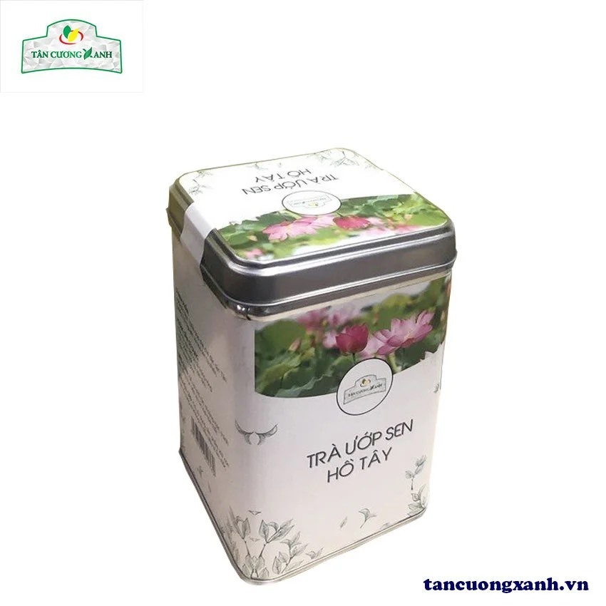 Trà Ướp Sen Tây Hồ TCX01 - 100gram Hộp Thiếc