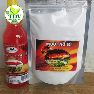 Combo 500g Muối Nổ Bì + 1 chai dấm hồng 700ml giúp Tạo Độ Giòn Da Heo, Chó, Dê