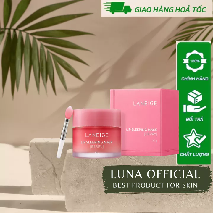 Mặt nạ ngủ cho môi Laneige 20g Lip Sleeping Mask, Mặt nạ ngủ môi Laneige Berry