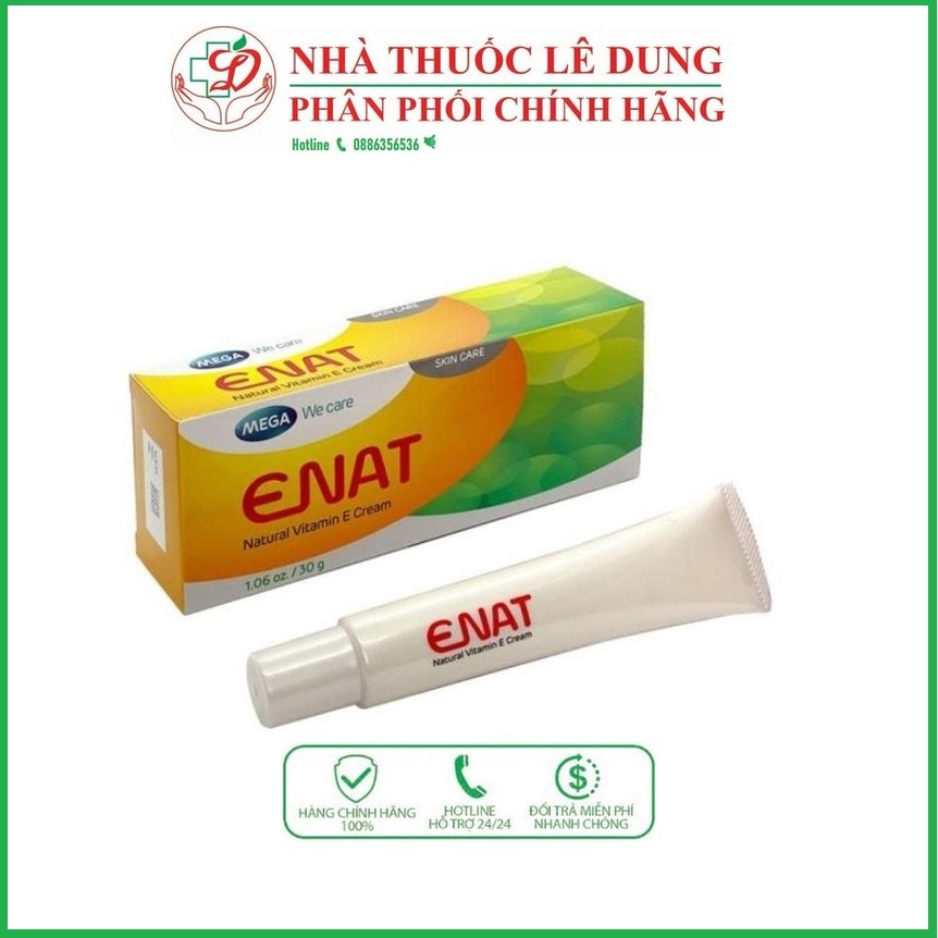 Mega Kem dưỡng ENAT Natural Vitamin E Cream 30g Shopee Việt Nam