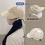 Mũ chống nắng Hàn Quốc TORO vành rộng có móc đeo khẩu trang chất liệu vải Acrylic khô nhanh thoáng mát cho mùa hè