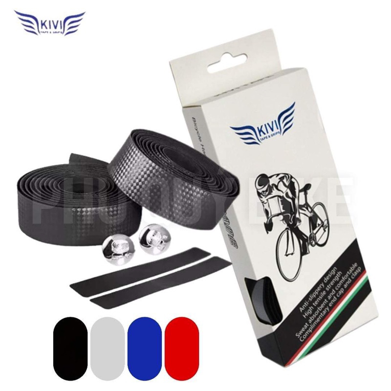 Dây Quấn Ghi Đông Xe Đạp Xốp Vân Cacbon KIVI