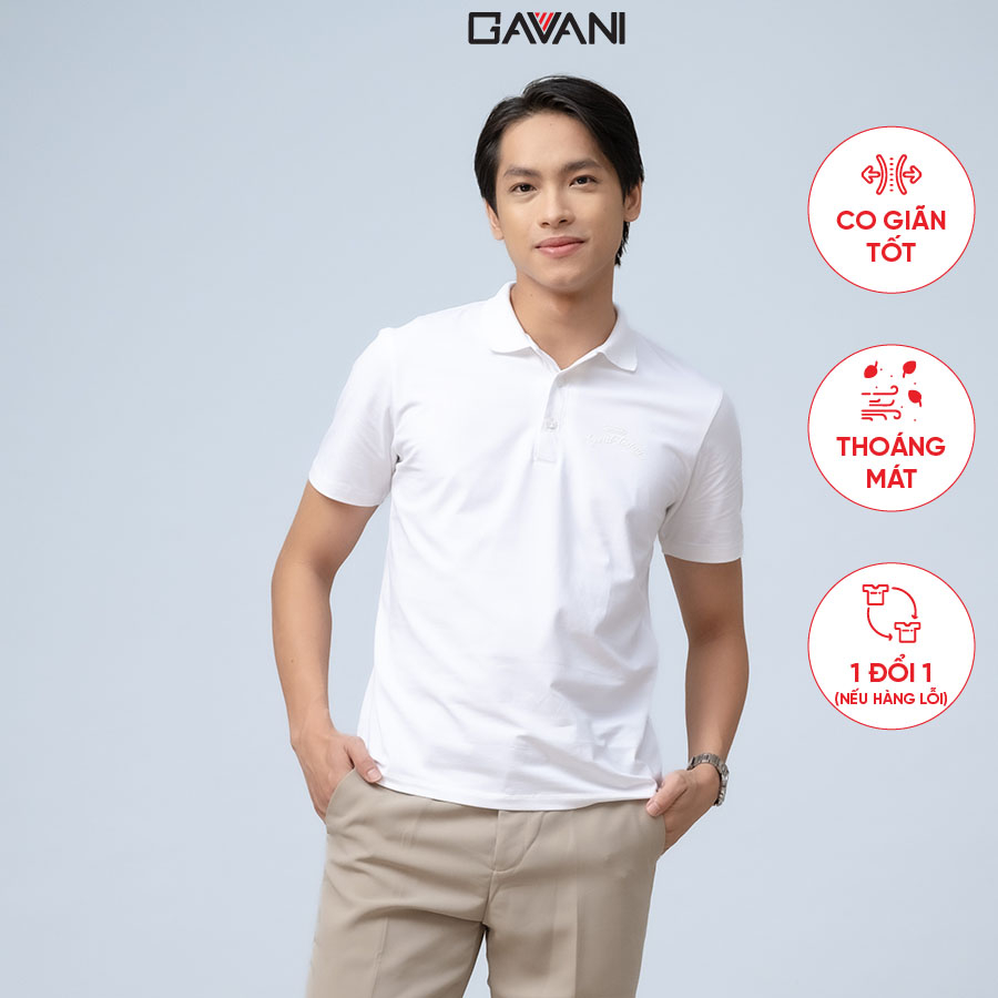 Áo thun polo Nam có cổ và ngắn tay Gavani pol great today