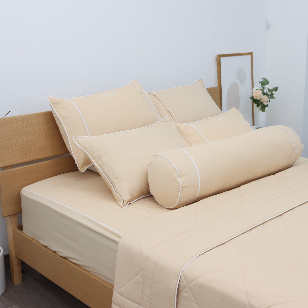 Ảnh Vỏ gối ôm khóa kéo K-Bedding By Everon chất vải Ice-Tencel KNTS và Ice-Soft KNSS kích thước 80x100cm (1 cái) 3