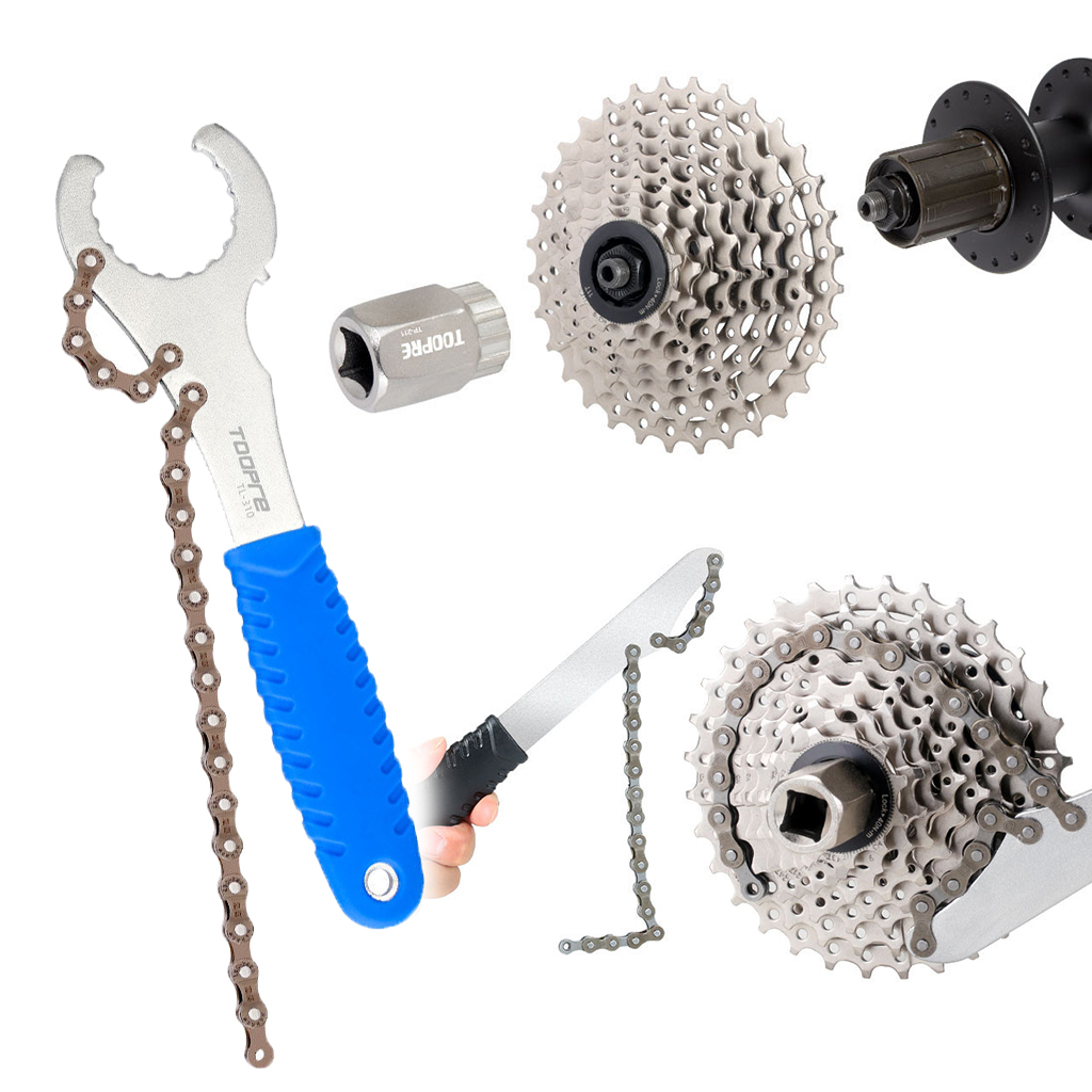 Cờ lê trục Xe Đạp đa năng Toopre - Cassette Bánh Đà Dụng Cụ Tháo Xe Đạp ...