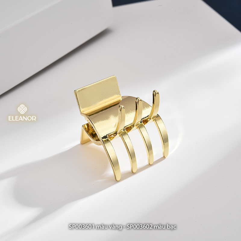 Kẹp tóc nữ càng cua Eleanor Accessories kiểu dáng basic phụ kiện tóc kẹp tóc 3601
