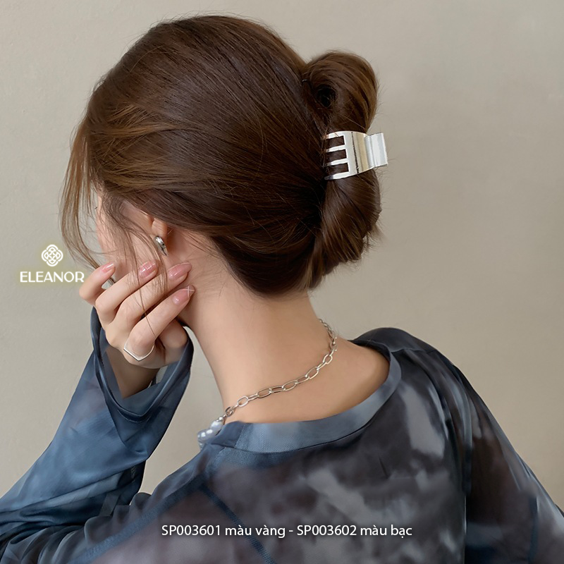 Kẹp tóc nữ càng cua Eleanor Accessories kiểu dáng basic phụ kiện tóc kẹp tóc 3601