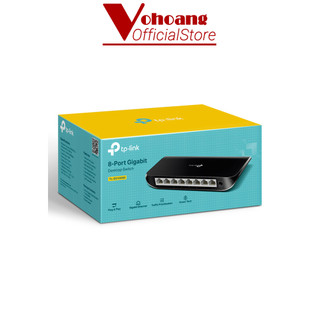 Bộ Chia Tín Hiệu Switch TP-Link TL-SG1008D 8 cổng RJ45 Gigabit - Hàng Chính Hãng