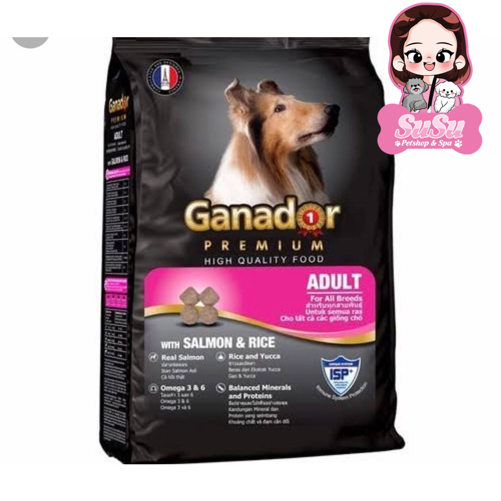 Hạt Ganador Adult Salmon & Rice - Gói 3kg | Shopee Việt Nam