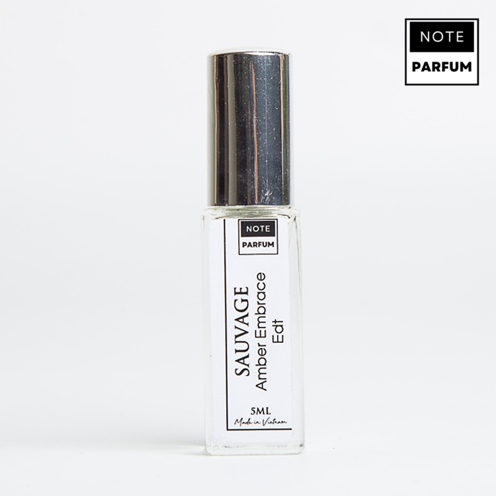 Nước hoa Sauvage - Amber Embrace 5ml thanh lịch, ấm áp, thu hút thương hiệu Note parfum