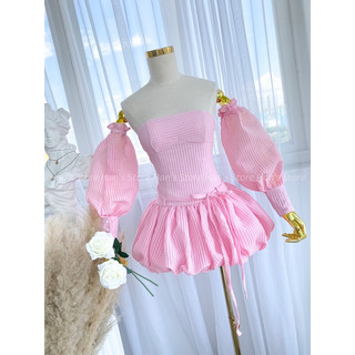 [HAN’S STORE ]SET BABYDOLL BỒNG BỀNH TAY RỜI KÈM QUẦN