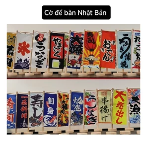 Cờ để bàn trang trí Nhật