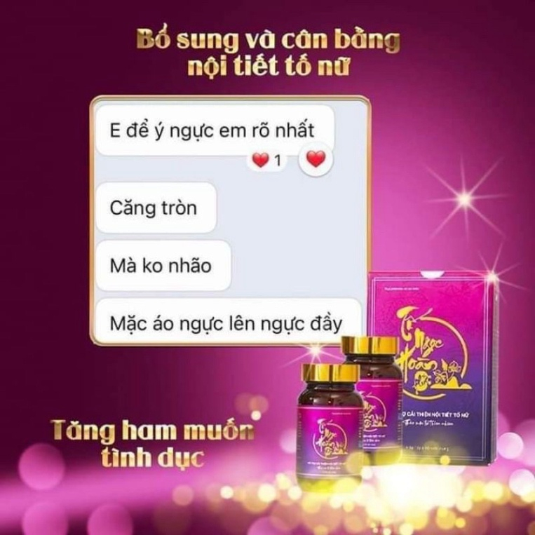 Tố Ngọc Hoàn Plus+ Hỗ Trợ Nội Tiết Tố Nữ | Hỗ Trợ Da Sáng Mịn - Giảm Khô Hạn - Phù Hợp Phụ Nữ Tiền Mãn Kinh