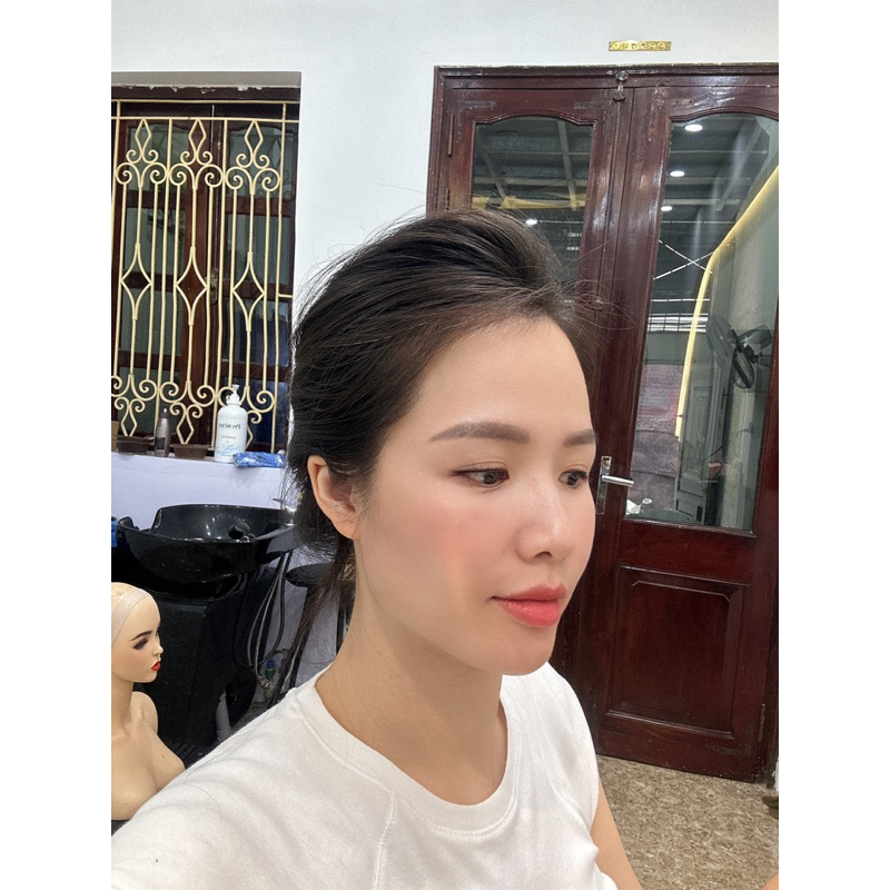 Độn phồng mái làm từ tóc thật