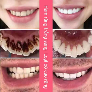 [2 in 1]Bọt kem đánh trắng răng Mousse làm trắng răng. khử mùi hôi miệng hiệu quả.Giảm ố vàng loại bỏ mảng bám trên răng