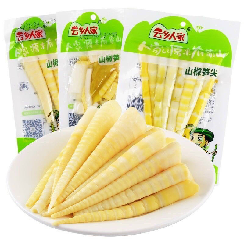 5 gói  Măng trúc muối cay Tứ Xuyên 110gam