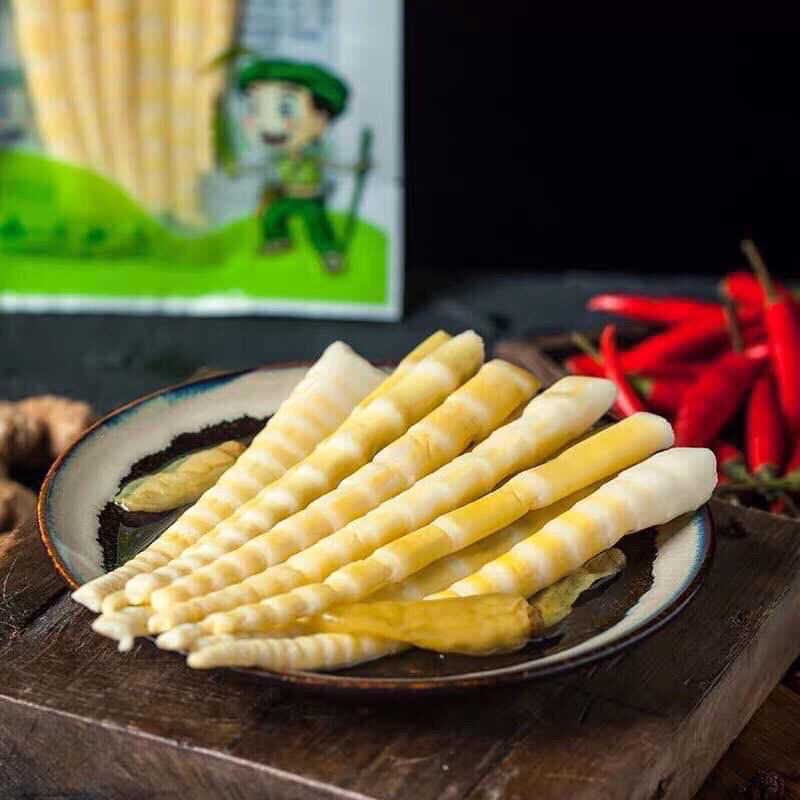 5 gói  Măng trúc muối cay Tứ Xuyên 110gam