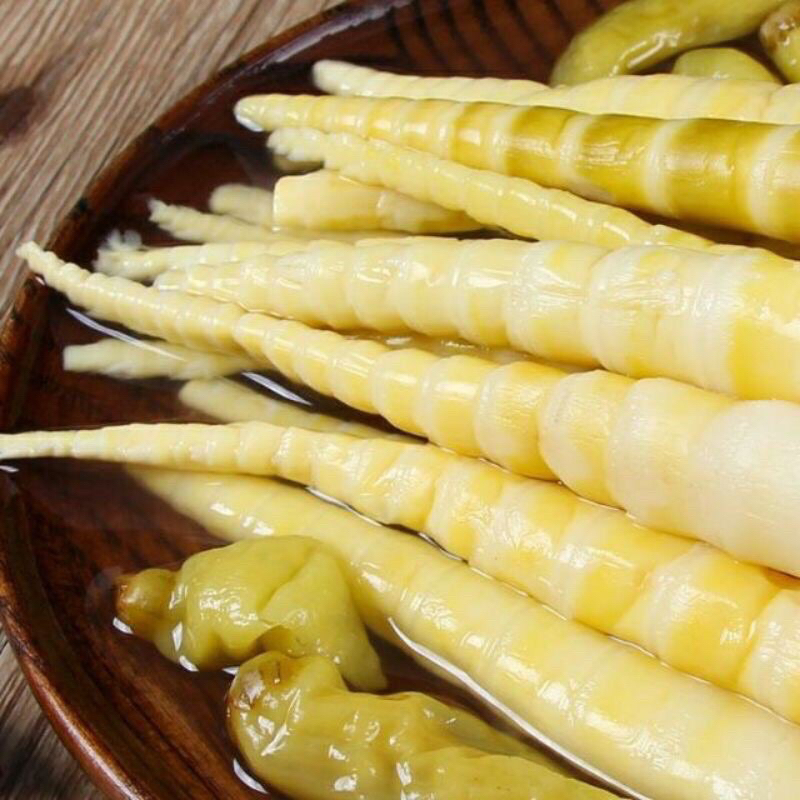 5 gói  Măng trúc muối cay Tứ Xuyên 110gam