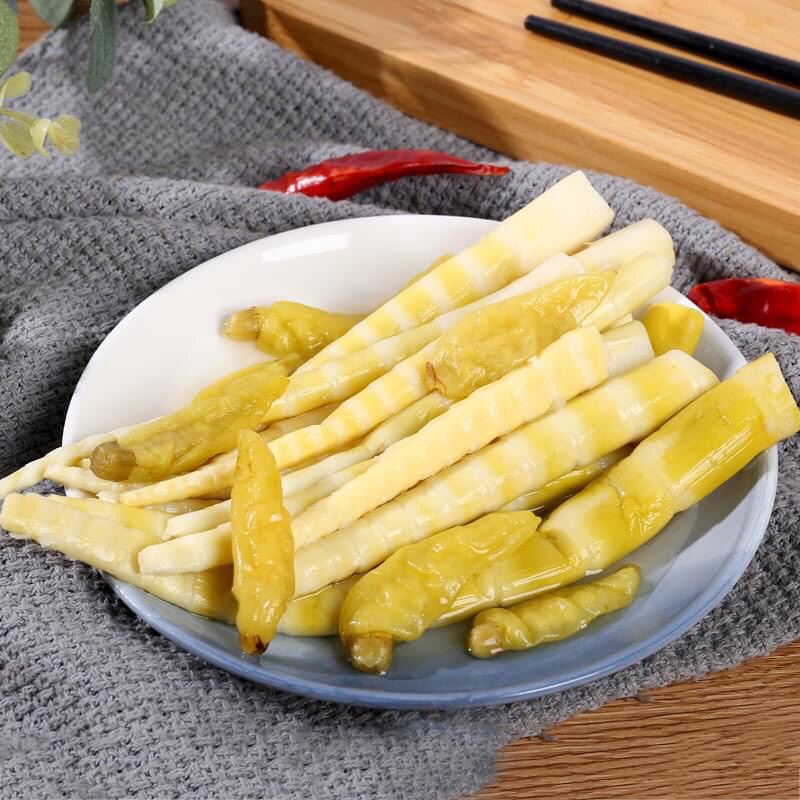 5 gói  Măng trúc muối cay Tứ Xuyên 110gam