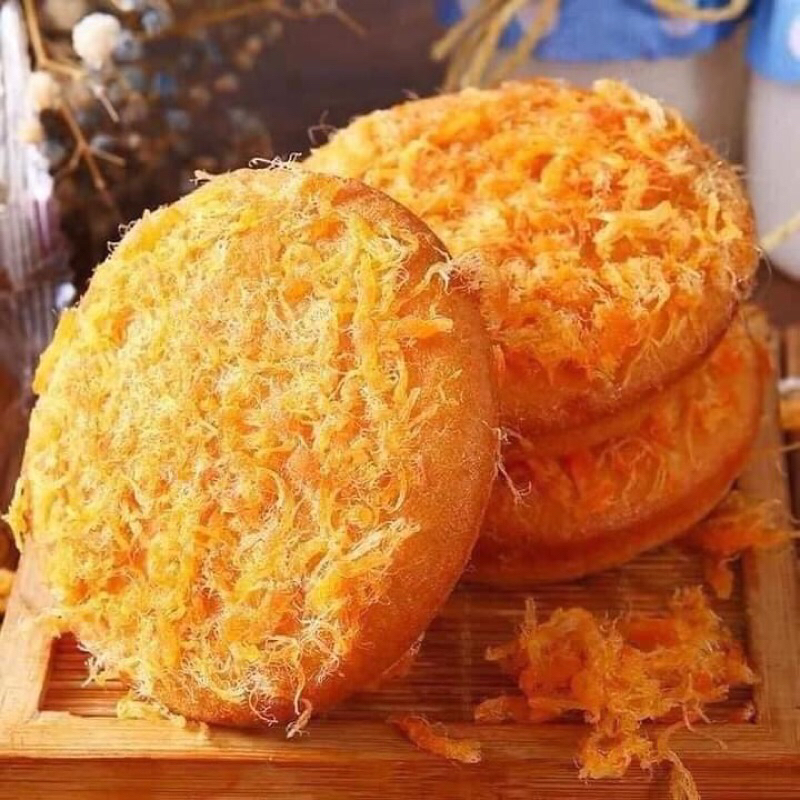 sỉ thùng 30 chiếc bánh mặn ruốc gấu -anvat24
