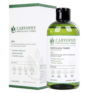 Nước Hoa Hồng Caryophy 3in1 dành cho da mụn da dầu Caryophy portulaca 300ml