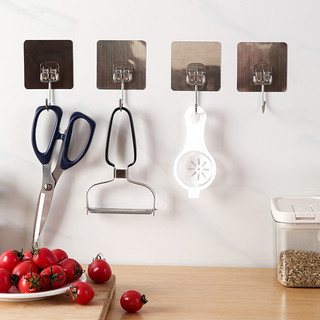 Móc dán tường chịu lực siêu dính treo đồ, vật dụng đa năng tiện ích inox 304 #A260