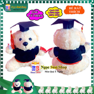 THÚ NHỒI BÔNG HÌNH CỬ NHÂN TỐT NGHIỆP SIÊU CƯNG LÀM QUÀ TẶNG TRANG TRÍ - GẤU BÔNG TỐT NGHIỆP HÀNG ĐỘC