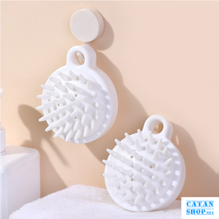 Lược gội đầu Muji xuất Nhật silicon mát xa đầu giảm rụng kích thích mọc tóc, làm sạch da đầu đa năng GD728-LuocMuji