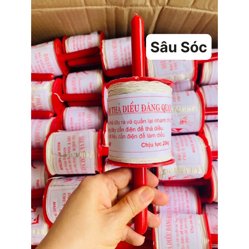 Cuộn dây thả diều có tay cầm (Dài 100m)