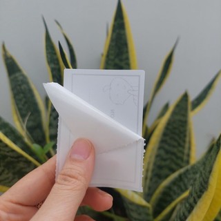 50 Tem ghi mã vận đơn cute, có sẵn keo dán kích thước 7x5cm phù hợp gói hàng nhỏ
