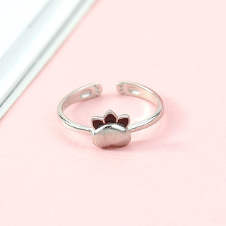[FreeShip]Nhẫn Bạc Ý 925 Chân Mèo