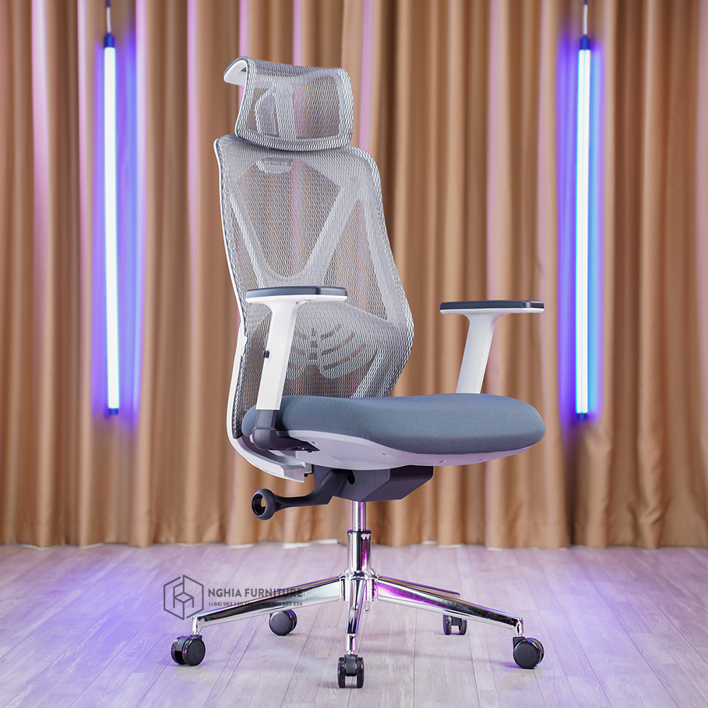 Ảnh Ghế công thái học Nghia Furniture Ergonomic Spider 01 bảo vệ cột sống hiệu quả 2