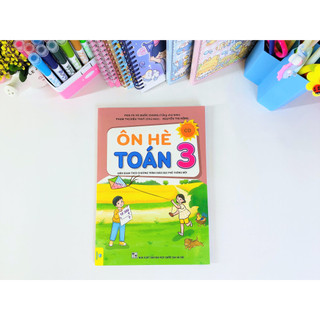 Sách - Bộ 2 cuốn Ôn Hè Toán + Tiếng Việt Lớp 3 Cánh Diều - ndbooks