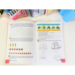 Sách - Bộ 2 cuốn Ôn Hè Toán + Tiếng Việt Lớp 1 Cánh Diều - ndbooks