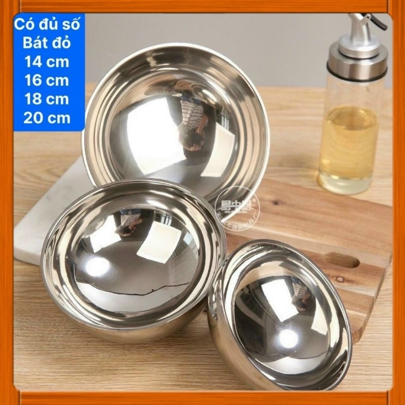 Đũa / Bát inox 2 lớp đựng cơm canh giữ nhiệt không nóng các cỡ | Shopee ...